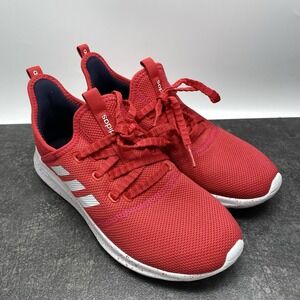 ADIDAS Cloudfoam Pure Red Sneakers Women's US 8 Running Shoes HWA 1Y 3001